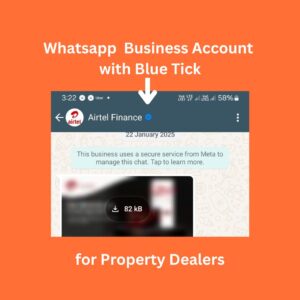 Whatsapp Business account for property dealers