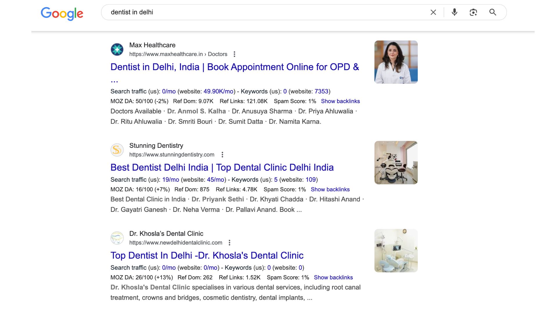Dental Local SEO